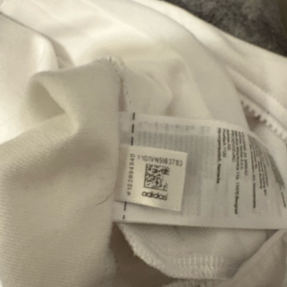 Adidas 3-Stripes Tricot White Track Jacket Women's Small - Picture 6 of 6